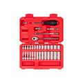 Product Image of 1/4" Drive 6-Point Socket and Ratchet Set, 34-Piece (4-15mm)