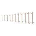 Product Image of Angle Head Open End Wrench Set, 11-Piece (1/4-3/4")