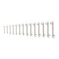 Product Image of Angle Head Open End Wrench Set, 14-Piece (6-19mm)