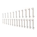 Product Image of Angle Head Open End Wrench Set, 25-Piece (1/4-3/4", 6-19mm)
