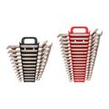 Product Image of Angle Head Open End Wrench Set with Holder, 27-Piece (3/8-1", 10-27mm)