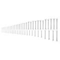 Product Image of Combination Wrench Set, 58-Piece (1/4"- 2", 6 - 50mm, Common Sizes)