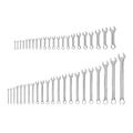 Product Image of Stubby and Standard Length Combination Wrench Set, 44-Piece (6 - 32mm, Common Sizes)