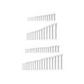 Product Image of Stubby and Standard Length Combination Wrench Set, 68-Piece (1/4"- 1", 6 - 24mm)