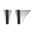 Product Image of Stubby and Standard Length Combination Wrench Set w/ Modular Organizers, 30-Piece (1/4"- 1")