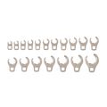 Product Image of 3/8" Drive 6-Point Flare Nut Crowfoot Wrench Set, 18-Piece (8-27mm)