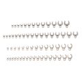 Product Image of 3/8" Drive Crowfoot and Flare Nut Crowfoot Wrench Set, 62-Piece (5/16"- 1-1/16", 8 - 27mm)