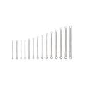 Product Image of Long Fixed/Flex Head 12-Point Ratcheting Box End Wrench Set, 14-Piece (6-19 mm)