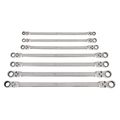 Product Image of Long Flex Head 12-Point Ratcheting Box End Wrench Set, 7-Piece (6-19mm)