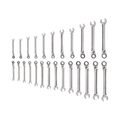Product Image of Reversible 12-Point Ratcheting Combination Wrench Set, 25-Piece (1/4-3/4", 6-19mm)