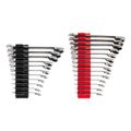 Product Image of Reversible 12-Point Ratcheting Combination Wrench Set with Modular Wrench Organizer, 25-Piece (1/4-3/4", 6-19mm)