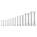 Product Image of Flex Head 12-Point Ratcheting Combination Wrench Set, 15-Piece (1/4-1")