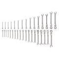 Product Image of Flex Head 12-Point Ratcheting Combination Wrench Set, 34-Piece (1/4-1", 6-24mm)