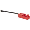 Product Image of Safety Limit Switch, 16mm Wide Body, Noncontact, 24 VDC, 2NC, 0.15m Cable, IP67, Noncontact, XCSDMC790L01M8