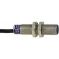 Product Image of Inductive Proximity Sensor, Cylinder, 2 mm Sensing Distance, 12 to 24 VDC, NPN & PNP, 4-Wire, XS1M12KP340