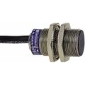 Product Image of Inductive Proximity Sensor, Cylinder, 10 mm Sensing Distance, 12 to 24 VDC, PNP, 3-Wire, XS1N18PA349