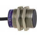 Product Image of Inductive Proximity Sensor, Cylinder, 20 mm Sensing Distance, 12 to 24 VDC, PNP, 3-Wire, XS1N30PA349