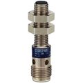 Product Image of Inductive Proximity Sensor, Cylinder Shielded, M8 Body, 0.06" Sensing Distance, 12 to 24 VDC, NPN, Normally Open, 3-Wire, M12 Connector, XS508B1NAM12