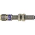 Product Image of Inductive Proximity Sensor, Cylinder Shielded, M8 Body, 0.06" Sensing Distance, 12 to 24 VDC, NPN, Normally Open, 3-Wire, M8 Connector, XS508B1NAM8