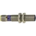 Product Image of Inductive Proximity Sensor, Cylinder Shielded, M12 Body, 0.08" Sensing Distance, 12 to 24 VDC, NPN, Normally Open, 3-Wire, M12 Connector, XS512B1NAM12