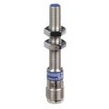 Product Image of Inductive Proximity Sensor, Cylinder, M8 Body, 2.5 mm Sensing Distance, 12 to 48 VDC, PNP, Normally Open, 3-Wire, M12 Connector, XS608B1PAM12