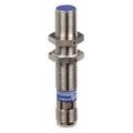 Product Image of Inductive Proximity Sensor, Cylinder Shielded, M12 Body, 0.16" Sensing Distance, 12 to 48 VDC, PNP, Normally Open, 3-Wire, M12 Connector, XS612B1PAM12
