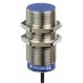 Product Image of Inductive Proximity Sensor, Cylinder Shielded, M30 Body, 0.59" Sensing Distance, 12 to 48 VDC, NPN, Normally Closed, 3-Wire, 2m Cable, XS630B1NBL2