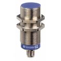 Product Image of Inductive Proximity Sensor, Cylinder Shielded, M30 Body, 0.59" Sensing Distance, 12 to 48 VDC, PNP, Normally Open, 3-Wire, M12 Connector, XS630B1PAM12