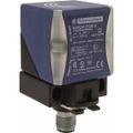 Product Image of Inductive Proximity Sensor, Rectangular, 20 mm Sensing Distance, 12 to 48 VDC, PNP, 3-Wire, M12 Connector, XS8C2A1PCM12