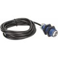 Product Image of Photoelectric Sensor, Diffused, 0.1m Range, 12 to 24 VDC, Light Operate, NPN NO, 2m Cable, PBT, XUB4ANANL2