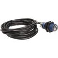 Product Image of Photoelectric Sensor, Diffused, 0.1m Range, 12 to 24 VDC, Light Operate, PNP NC, 2m Cable, PBT, XUB4APBNL2