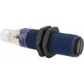 Product Image of Photoelectric Sensor, Diffused, 0.6m Range, 12 to 24 VDC, Light Operate, PNP NO, M12 Connector, PBT, XUB5APANM12