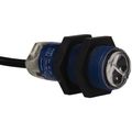 Product Image of Photoelectric Sensor, Polarized Retroreflective, 2m Range, 12 to 24 VDC, Light Operate, PNP NC, 2m Cable, PBT, XUB9APBNL2