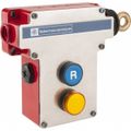 Product Image of Rope Operated Limit Switch, 2NO/2NC, 300 VAC, Cable Pull, Right Hand Operation, Pilot Light, Single Operation, XY2CE1A196