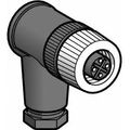 Product Image of Sensor Cordset, M12 4-Pin Elbowed, 3 Amp, 125 VAC, IP67, XZCC12FCM40B