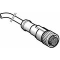 Product Image of Sensor Cordset, 3-Pin UNF, 5m Cable, 4 Amp, 250 VAC, IP67, XZCP1865L5