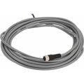 Product Image of Sensor Cordset, M8 3-Pin Female Straight, PVC Jacket, 5m Cable, 3 Amp, 60 VAC, IP67, XZCPV0566L5