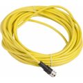 Product Image of Sensor Cordset, 3-Pin UNF Straight, PVC Jacket, 10m Cable, 4 Amp, 250 VAC, IP65/IP67, XZCPV1865L10