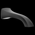 Product Image of Voss 10" Non Diverter Tub Spout (Matte Black), TF191956BL