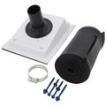 Product Image of PRO-SYSTEM KIT - White Titan Outlet and Black 6ft E-Flex Guard for 5/8", 3/4" or 7/8" Tubing w/ 1/2" Wall Insulation