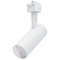 Product Image of 10W LED Track Head, 36-Degree Beam Spread, J-Style Track, 5 CCT Selectable, Matte White Finish