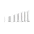 Product Image of Long Fixed/Flex Head 12-Point Ratcheting Box End Wrench Set, 19-Piece (6-24 mm)