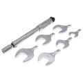 PRO-SET Metric Torque Wrench Set (17, 22, 24, 26, 27, and 29mm Jaws)