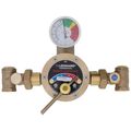 Product Image of 1" FPT Inlet x 1-1/4" Outlet Emergency Water Mixing Valve for Eye/Face Wash Units (3 to 64 GPM)