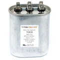 Product Image of 40/5 MFD Oval Dual Motor Run Capacitor (370V)