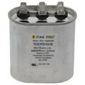 Product Image of 10/10 MFD Oval Dual Motor Run Capacitor (440/370V)