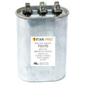 Product Image of 25/7.5 MFD Oval Dual Motor Run Capacitor (440/370V)