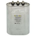 Product Image of 55/10 MFD Oval Dual Motor Run Capacitor (440/370V)