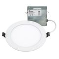 Product Image of 6" Slim Fit 5 CCT Selectable Round High Lumens Recessed Downlight - White (12W)