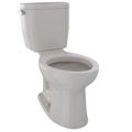 Product Image of Entrada Two-Piece Elongated 1.28 GPF Universal Height Toilet, Sedona Beige - CST244EF#12